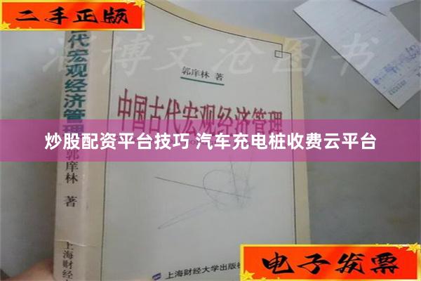 炒股配资平台技巧 汽车充电桩收费云平台